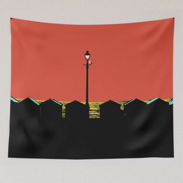 Item preview, Billy BRightOn on Hove Beach Huts Pop Art  designed and sold by StudioFlea.