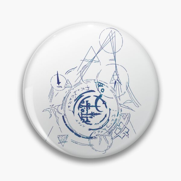 Item preview, Baldur’s Gate 3 ancient sigil waypoint  designed and sold by Depression-Art.