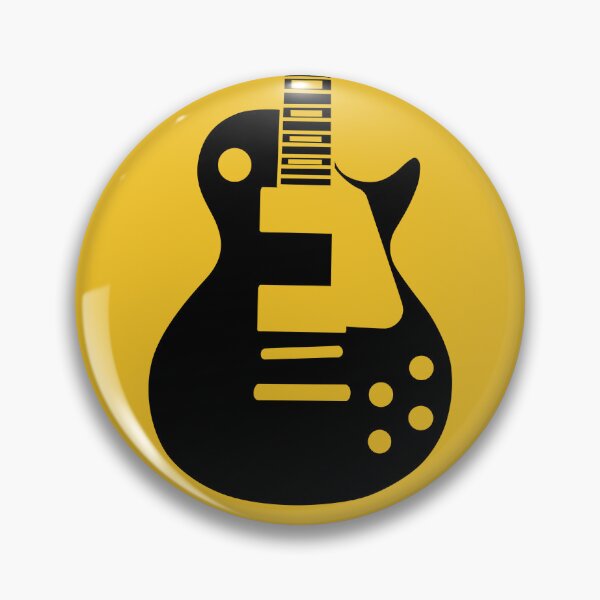 Item preview, Electric Guitar Silhouette: Black Minimalist Art designed and sold by RiciPaneto.