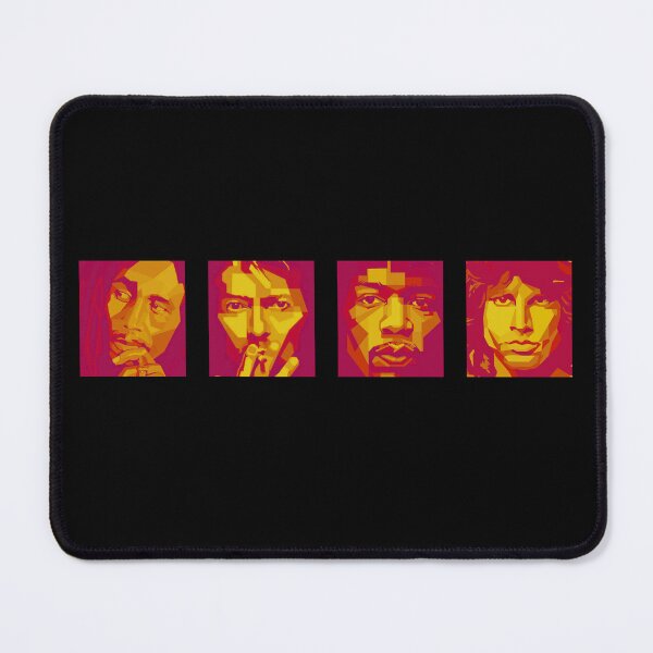 Item preview, Four Icons Of Music Graphic Diamond Design designed and sold by Iiswaz.