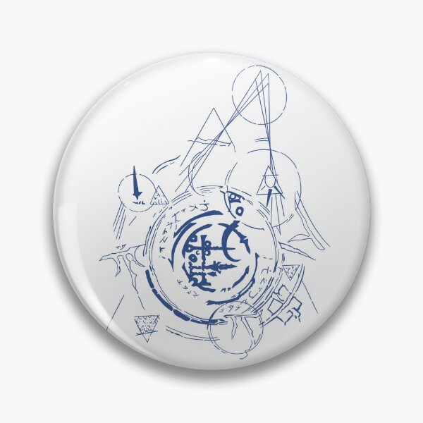 Item preview, Baldur’s Gate 3 ancient sigil waypoint  designed and sold by Depression-Art.