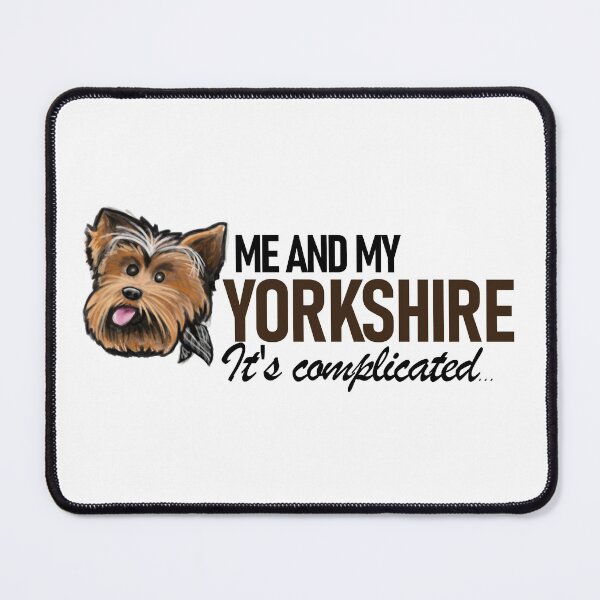Item preview, Me and my Yorkshire : It's complicated designed and sold by CreateForDogs.