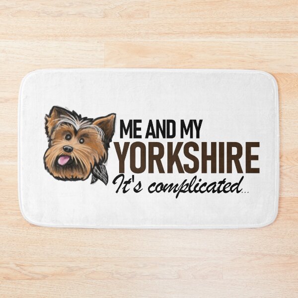 Item preview, Me and my Yorkshire : It's complicated designed and sold by CreateForDogs.
