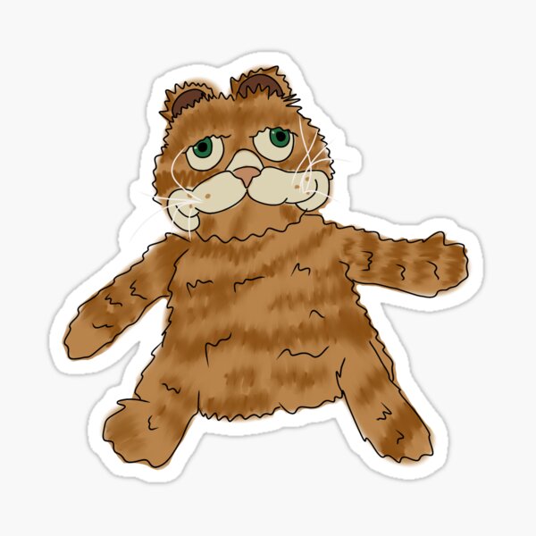 Item preview, ugly garfield plush designed and sold by spicygravel.