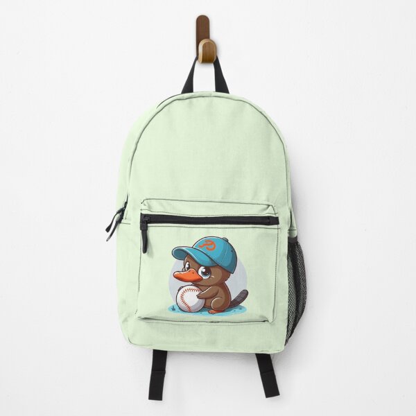 Item preview, Cute Platypus playing baseball designed and sold by TimeToMap.