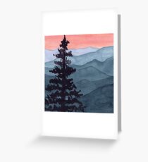 Smoky Mountains Greeting Card