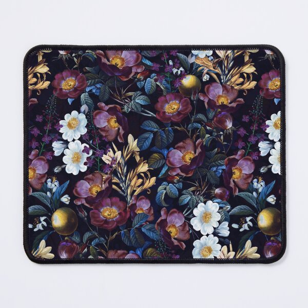 Item preview, Moody Maximalism: Enchanting Spring and Summer Romance with Vintage Florals, Exotic Fruits, White Roses Yellow Wildflowers Garden and Victorian Mystic dark moonlight Nightgarden designed and sold by UtArt.