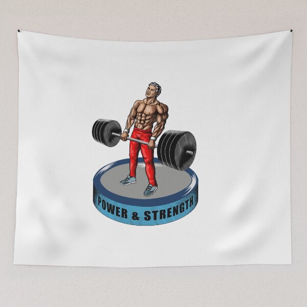 Item preview, "Heavy Lifting: Power and Strength" designed and sold by RhonDesign.