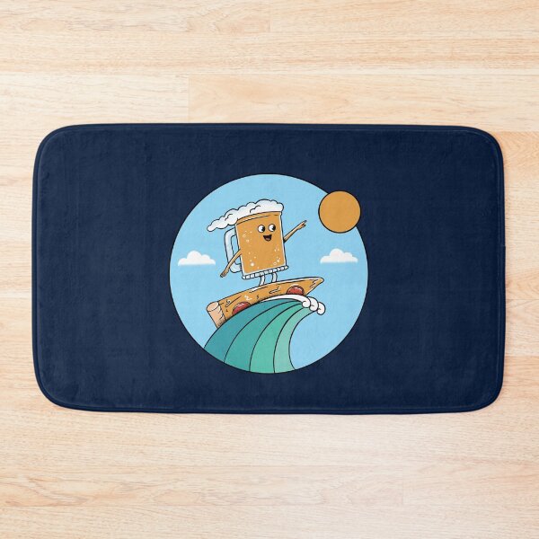 Item preview, Beer pizza and beach designed and sold by coffeeman.
