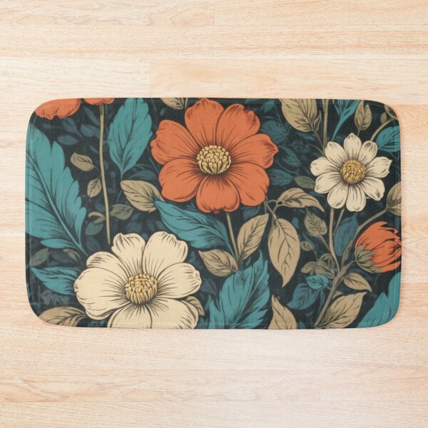 Item preview,  Retro disorganized floral design designed and sold by CreativPurpose.