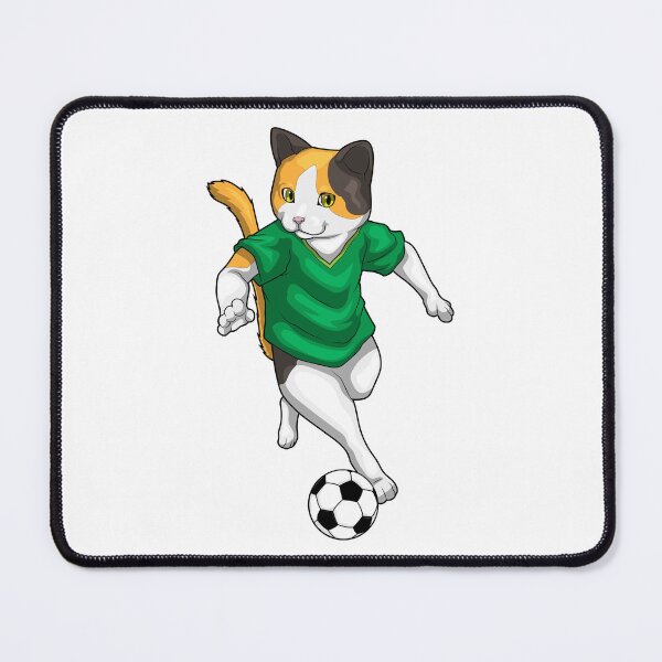 Item preview, Cat Soccer player Soccer designed and sold by Snabdesign84.