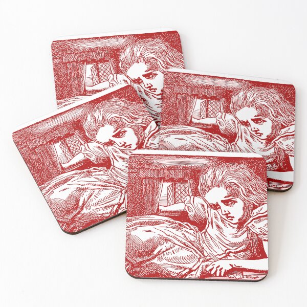 Item preview, Alice in Wonderland Too Large In Red designed and sold by IronTotoro.