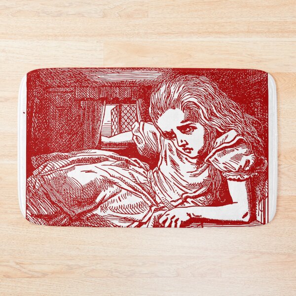 Item preview, Alice in Wonderland Too Large In Red designed and sold by IronTotoro.