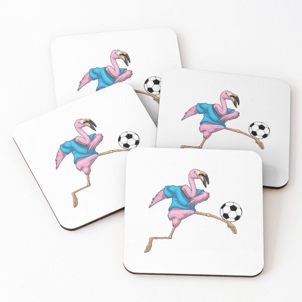 Item preview, Flamingo Soccer player Soccer designed and sold by Snabdesign84.