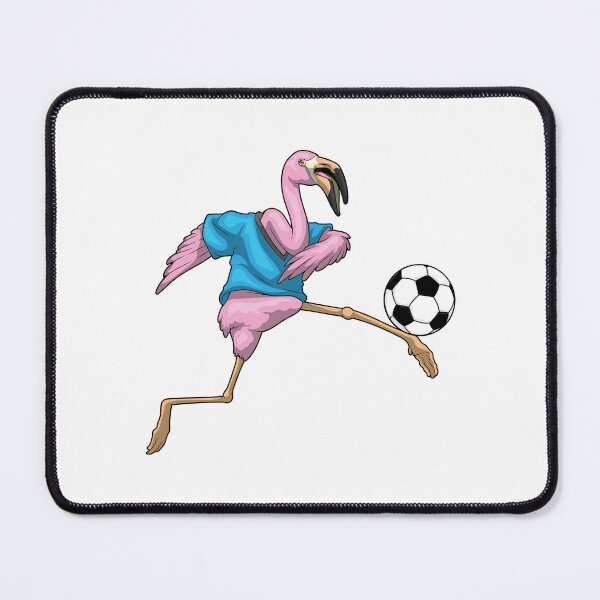 Item preview, Flamingo Soccer player Soccer designed and sold by Snabdesign84.