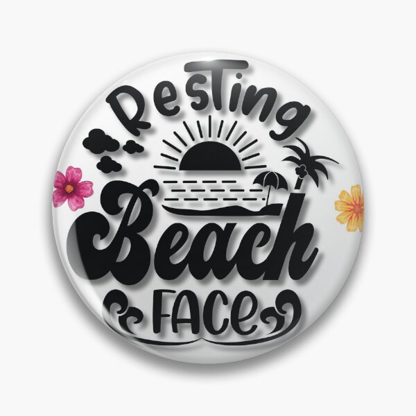 Item preview,  Resting Beach Face T-Shirt | Funny Vacation Shirt | Beach Mode Activated | Relaxation Station Tee | Ocean Vibes designed and sold by FitEnvy.