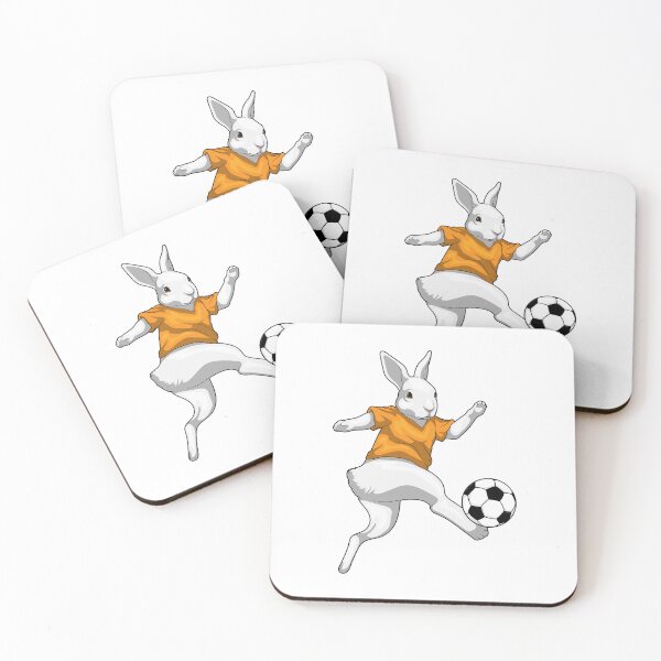Item preview, Rabbit Soccer player Soccer designed and sold by Snabdesign84.