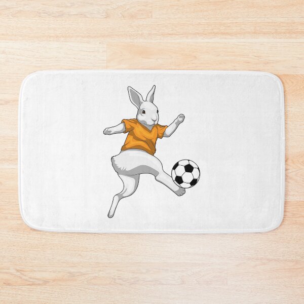 Item preview, Rabbit Soccer player Soccer designed and sold by Snabdesign84.