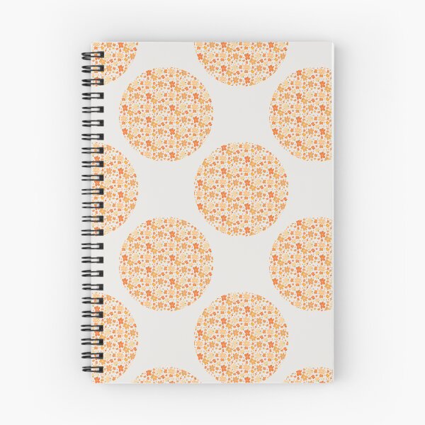 Item preview, Retro Florals Fall Oranges Polka Dots designed and sold by Triplicate Limited.