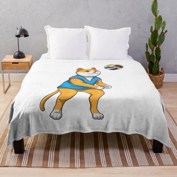 Item preview, Cat Volleyball player Volleyball designed and sold by Snabdesign84.