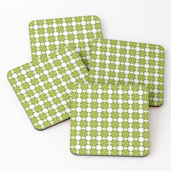 Item preview, green fabric pattern designed and sold by Toom289.