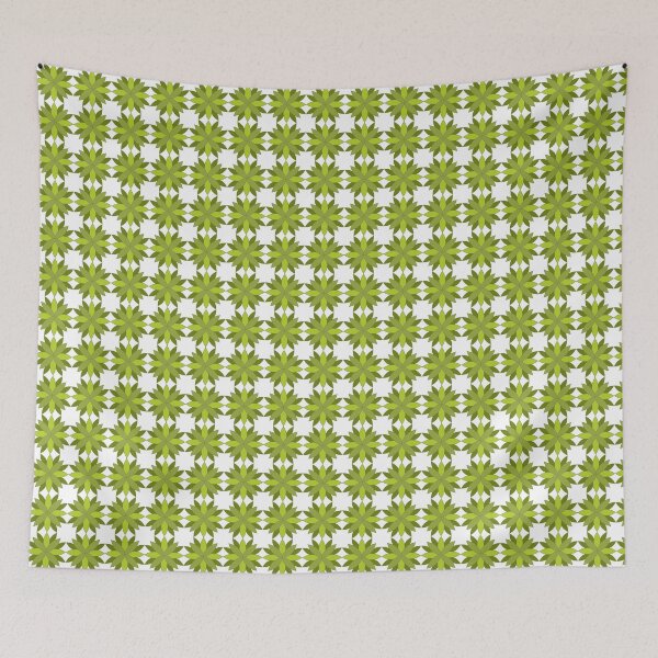 Item preview, green fabric pattern designed and sold by Toom289.