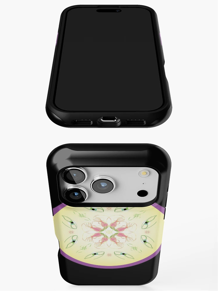 Thumbnail 3 of 4, iPhone Case, Contemplation 2 designed and sold by InfinitePathArt.