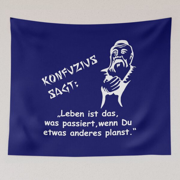 Item preview, Confucius says: Life is what happens when... designed and sold by ARTmanhART.