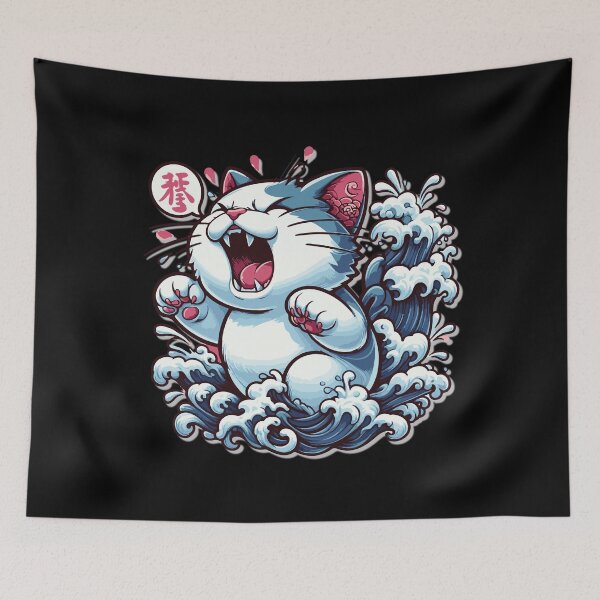 Item preview, ROARING KITTY CUTE designed and sold by Baron-San.
