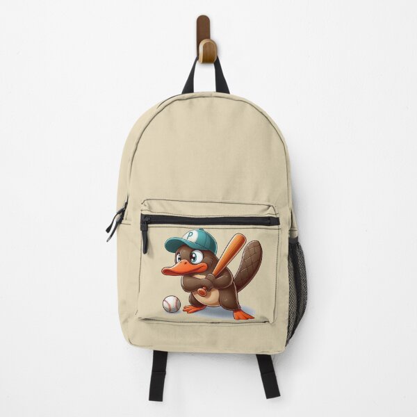 Item preview, Platypus playing baseball designed and sold by TimeToMap.