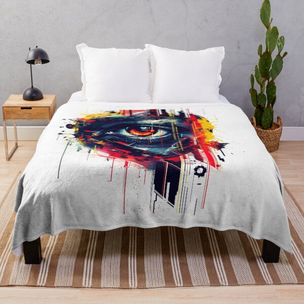 Item preview, Abstract Futuristic Dystopian Design designed and sold by slemfiskz.