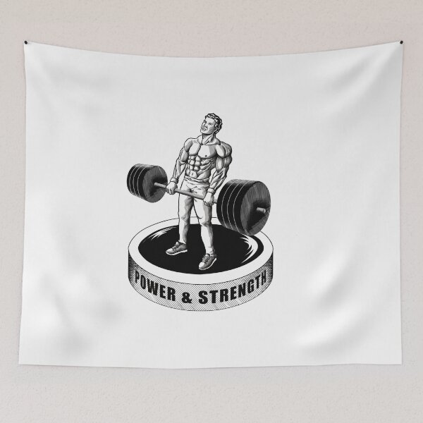 Item preview, "Heavy Lifting: Power and Strength" designed and sold by RhonDesign.