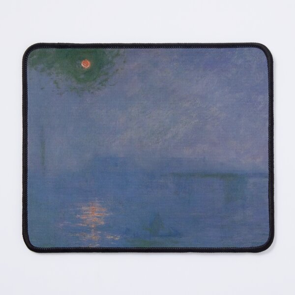 Item preview, Charing Cross Bridge, Fog on the Themes - Claude Monet designed and sold by dottyshai.