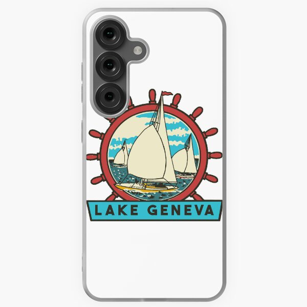 Item preview, Lake Geneva Vintage Style Decal designed and sold by zsonn.