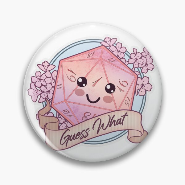 Item preview, Pink dice - when you roll a 1 designed and sold by LaCarroca.