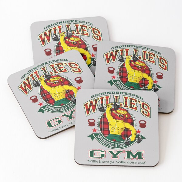 Item preview, Groundskeeper Willie's Gym Lts designed and sold by Alema Art.