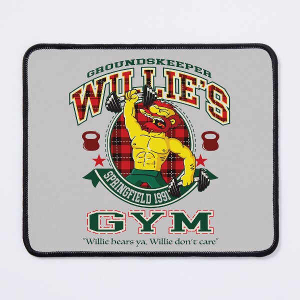 Item preview, Groundskeeper Willie's Gym Lts designed and sold by Alema Art.