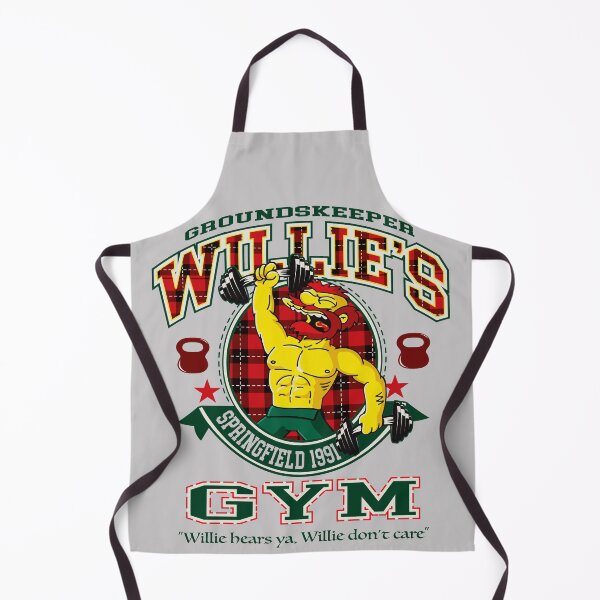 Item preview, Groundskeeper Willie's Gym Lts designed and sold by Alema Art.