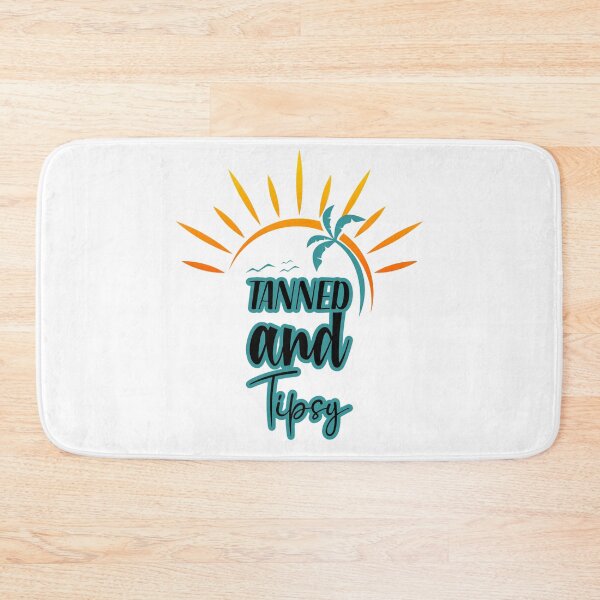 Item preview, Tanned & Tipsy T-Shirt | Funny Vacation Shirt | Summer Vibes Tee | Beach Day Outfit | Poolside Relaxation  designed and sold by FitEnvy.