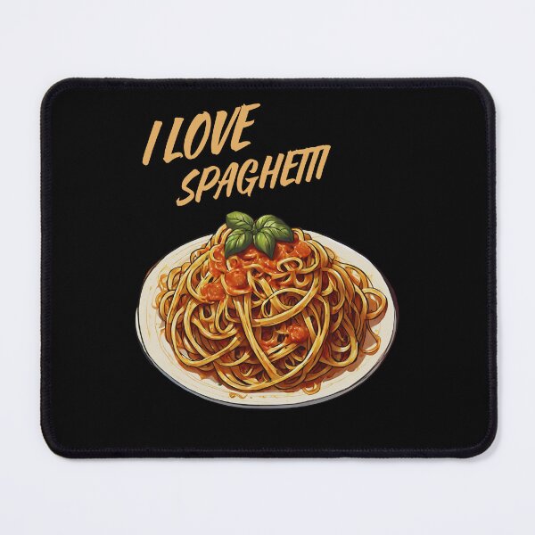Item preview, FUNNY GIFTS I LOVE SPAGHETTI, FUNNY DESIGN FOOD designed and sold by KiziaMizia94.