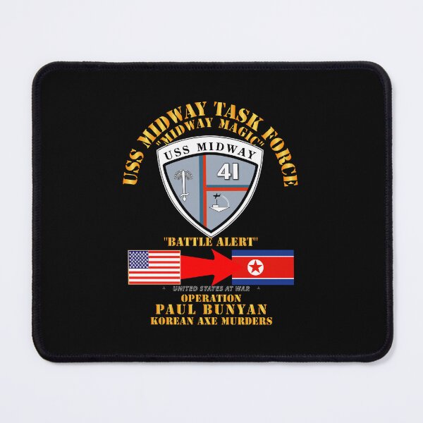 Item preview, Army - Operation Paul Bunyan - USS Midway - Korea designed and sold by Military Insignia Products.