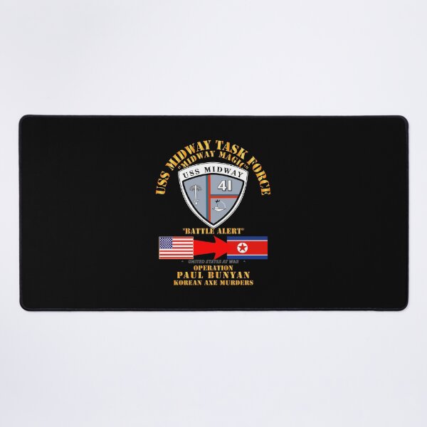 Item preview, Army - Operation Paul Bunyan - USS Midway - Korea designed and sold by Military Insignia Products.
