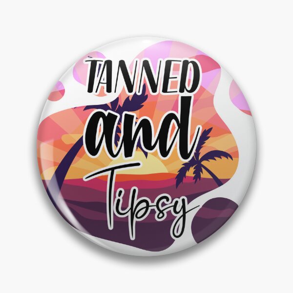 Item preview, Tan & Tipsy T-Shirt | Funny Vacation Shirt | Summer Vibes Tee | Beach Day Outfit | Poolside Relaxation  designed and sold by FitEnvy.