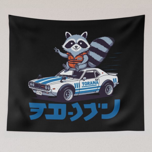 Item preview, racoon torana designed and sold by Ren-Zou.