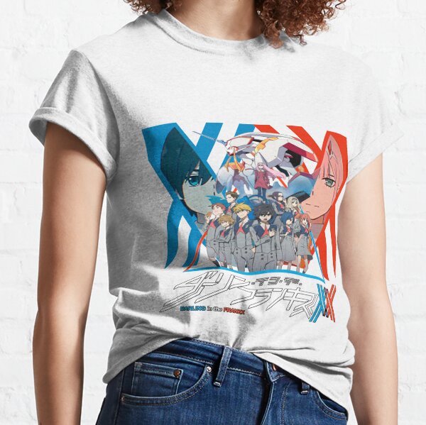 Zero 2 T Shirts Redbubble - darling in the franxx tshirt roblox