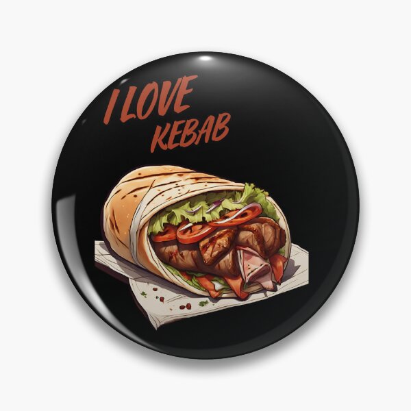 Item preview, FUNNY GIFTS I LOVE KEBAB, FUNNY DESIGN  FOOD designed and sold by KiziaMizia94.