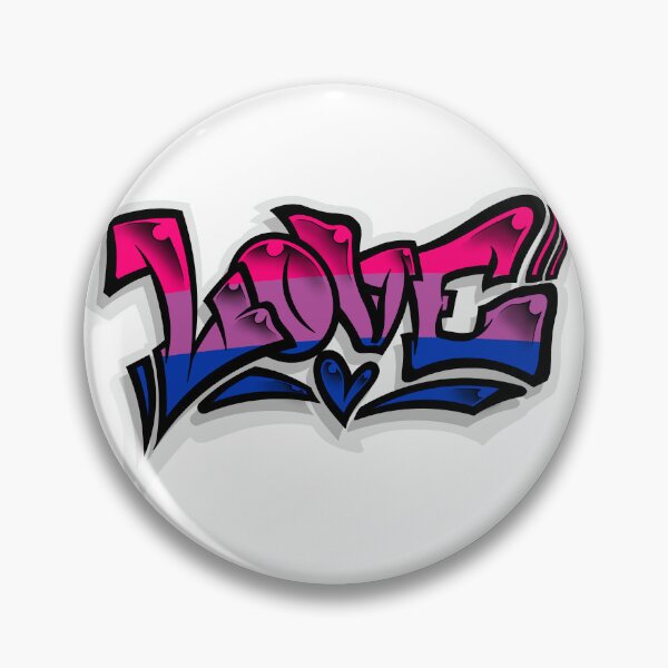 Item preview,  love - bisexual designed and sold by nathalialanne.