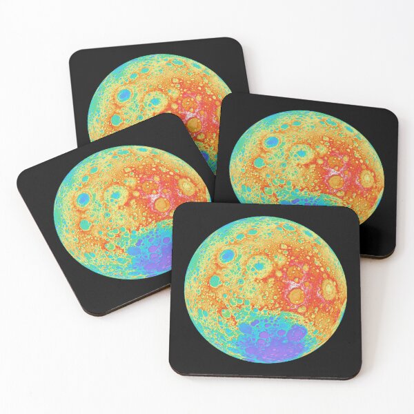Item preview, The Moon, in technicolour designed and sold by Top Quark Design.