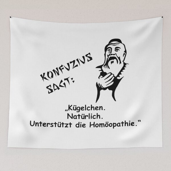 Item preview, Confucius says: Support homeopathy designed and sold by ARTmanhART.
