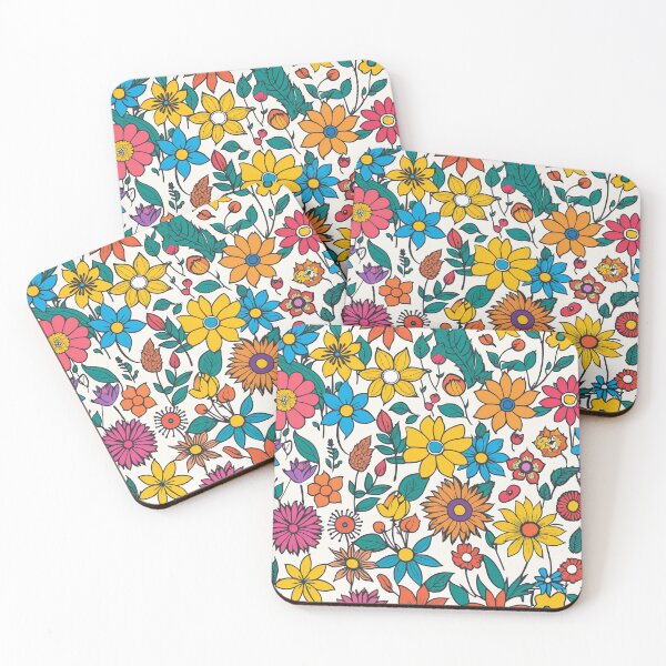 Item preview, Blossoming Joy. A vibrant celebration of nature's beauty, captured in a lively floral pattern designed and sold by Wannaprasert.